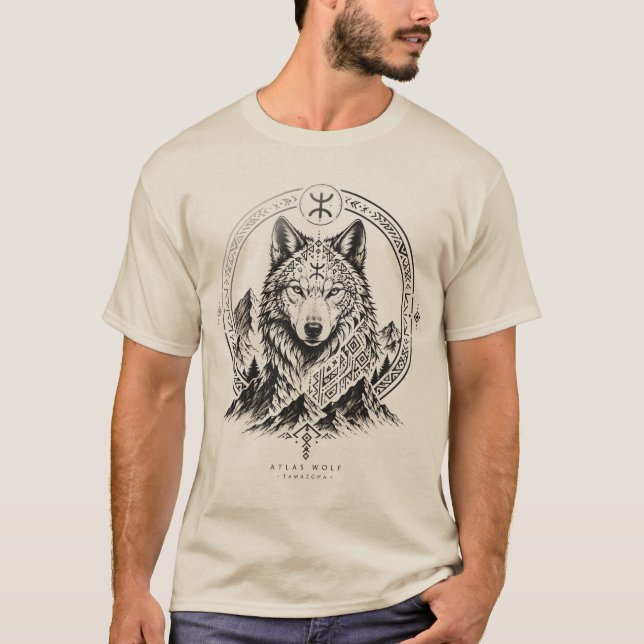 Wolf atlas T-Shirt (Front)