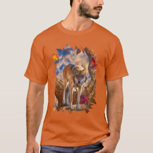 WOLF AUTUMN FOREST T-Shirt