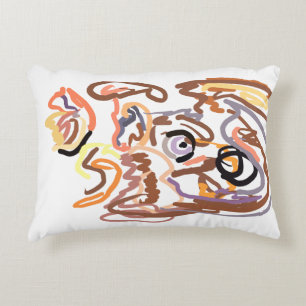 Wolf Autumn free Accent Pillow