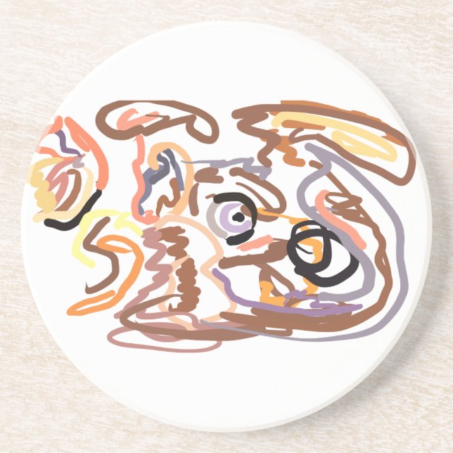 Wolf Autumn free Coaster (Front)