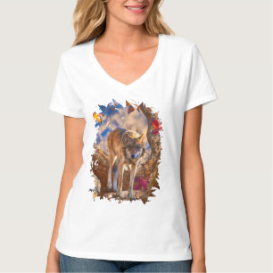 WOLF AUTUMN OBSERVATORY T-Shirt