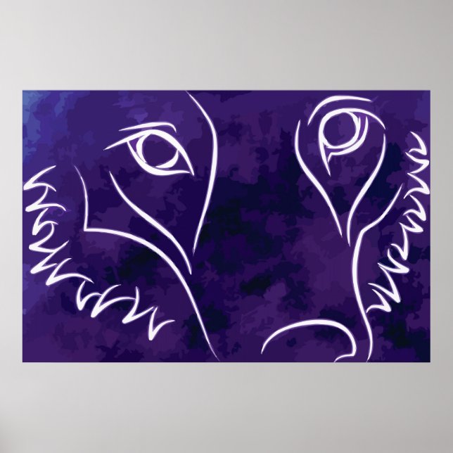 Wolf avatar poster (Front)