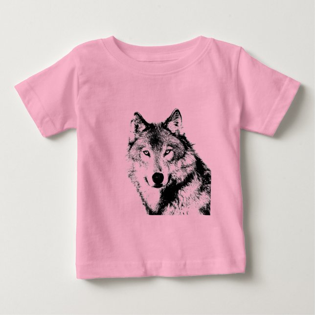 Wolf Baby T-Shirt (Front)