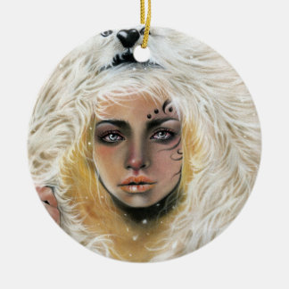 Wolf Beauty Ornament
