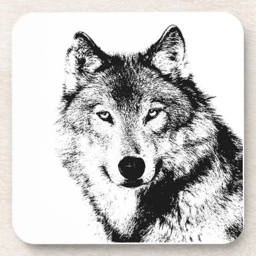 Wolf Beverage Coaster