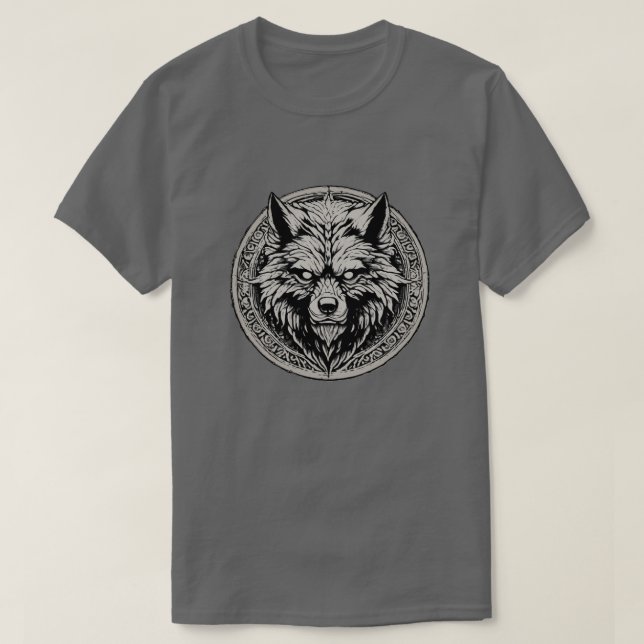 Wolf, Big Bad T-Shirt (Design Front)