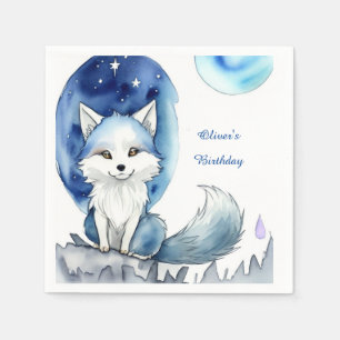 Wolf Birthday Napkins