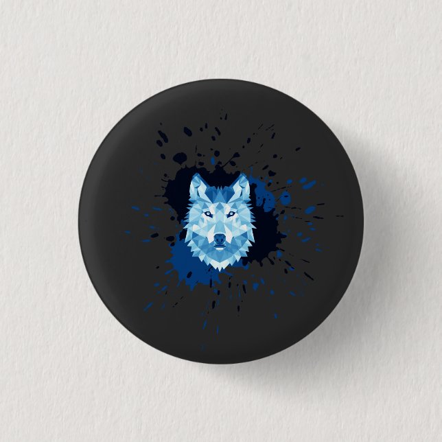 Wolf Button (Front)