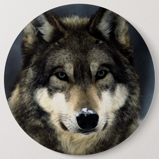 Wolf Button (Front)