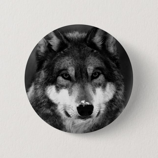 Wolf Button (Front)