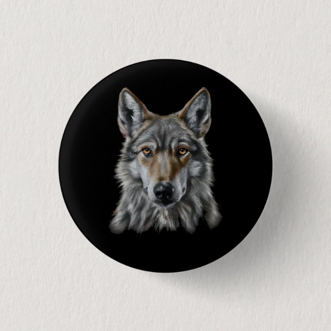 Wolf Button (Front)