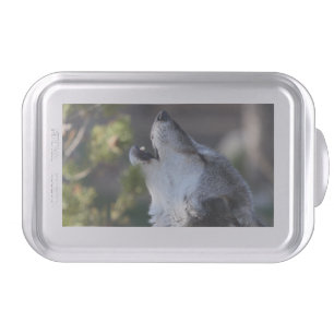 wolf cake pan