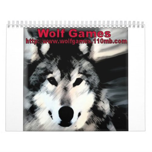 Wolf Calander Calendar