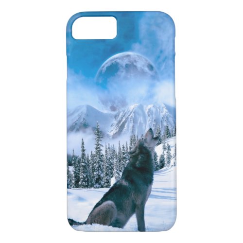 Wolf Call iPhone 87 Case