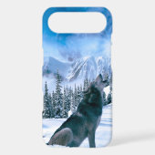 Wolf Call Case-Mate iPhone Case (Back)