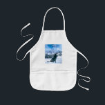 Wolf Call Kids' Apron<br><div class="desc">Beautiful Scene of a wolf calling out during winter. Scene created in Photoshop cs5</div>