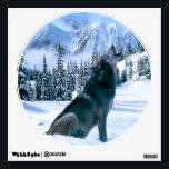 Wolf Call Wall Sticker<br><div class="desc">Made in Photoshop cs5</div>