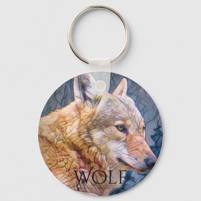 WOLF [Can key chain] Keychain (Front)