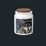 wolf candy jar<br><div class="desc">wolves</div>