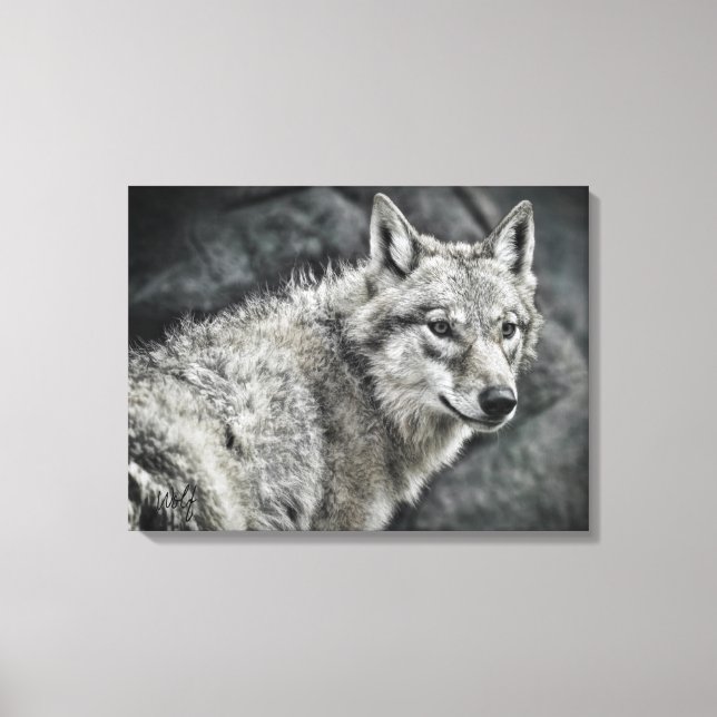 WOLF:Canvas Print (Front)