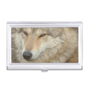 Wolf Case For Business Cards