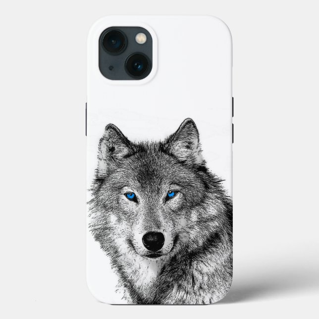 Wolf Case-Mate iPhone Case (Back)