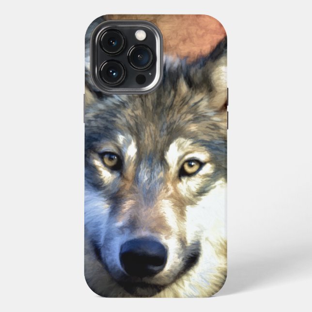 Wolf Case-Mate iPhone Case (Back)