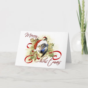 Wolf Christmas Cards