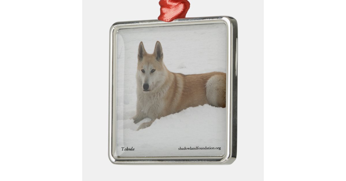 Wolf Christmas Tree Ornament