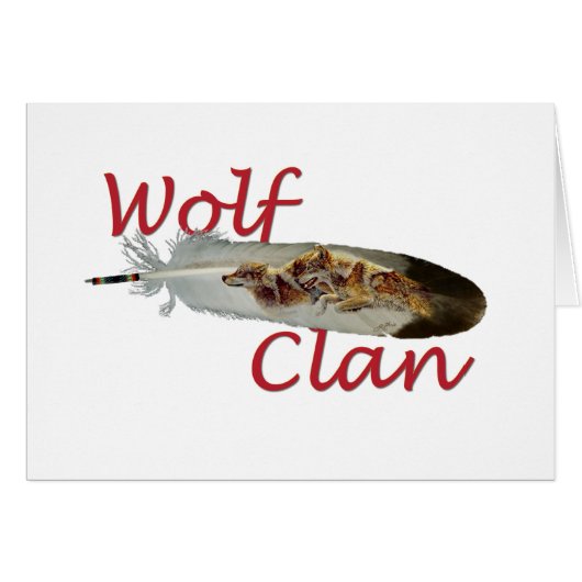 Wolf Clan Cards (Front Horizontal)