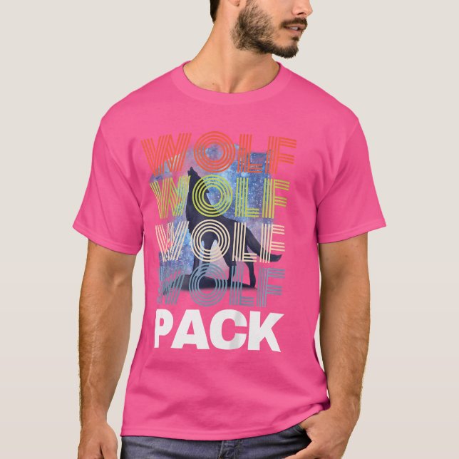 Wolf Clan Timber Wolves Youth Wolf Pack Member Gro T-Shirt (Front)