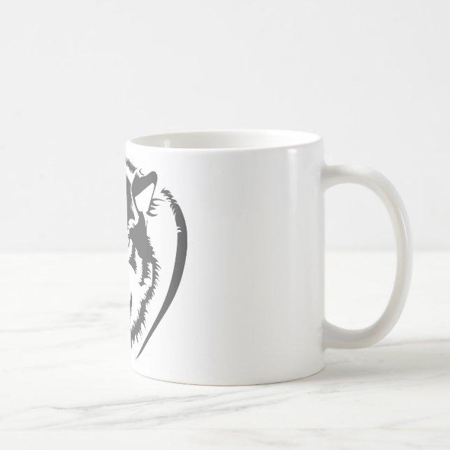 Wolf Coffee Mug (Right)