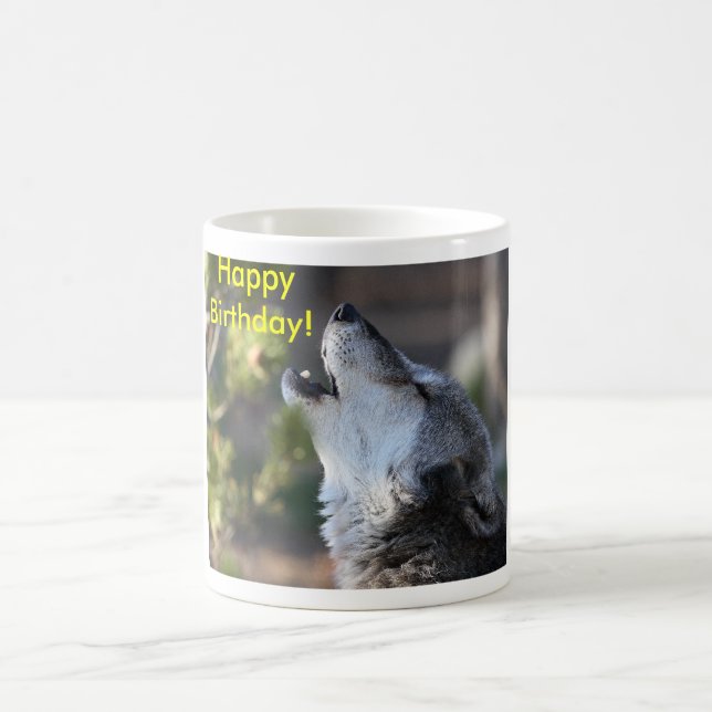 Wolf Coffee Mug (Center)