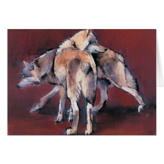 Wolf Composition 2001 Cards (Front Horizontal)
