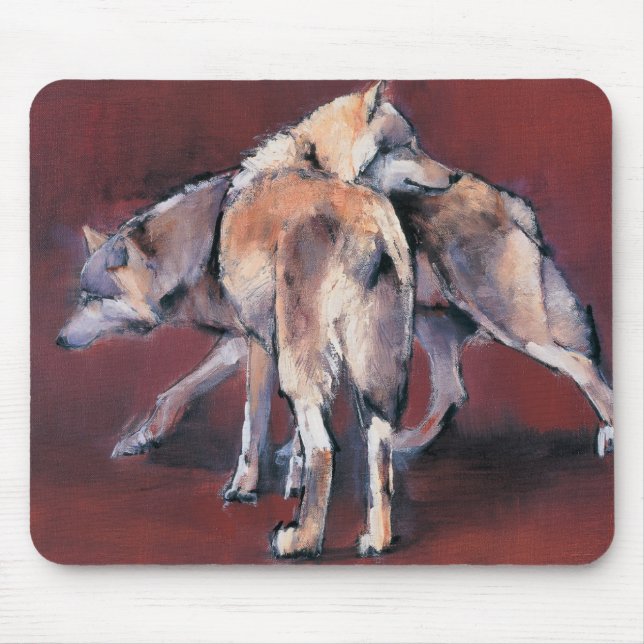Wolf Composition 2001 Mouse Pad (Front)
