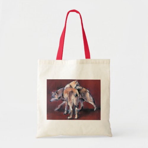 Wolf Composition 2001 Tote Bag