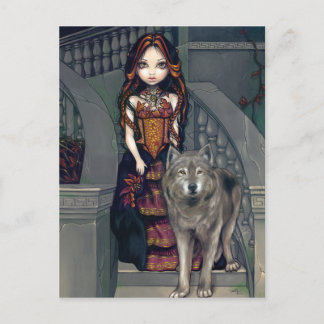 "Wolf Countess" Postcard