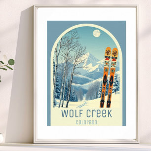 Wolf Creek Colorado ski resort  Poster