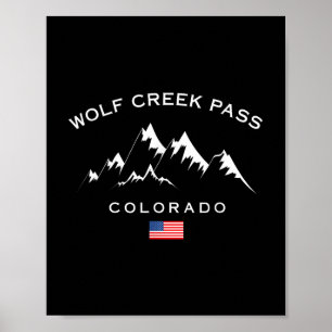 Wolf Creek Pass Colorado Rocky Mountains Ski Resor Poster