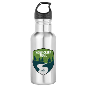 Wolf Creek Trail Dayton Ohio Stainless Steel Water Bottle