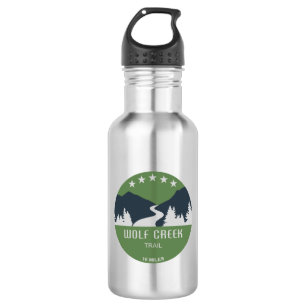 Wolf Creek Trail Dayton Ohio Stainless Steel Water Bottle