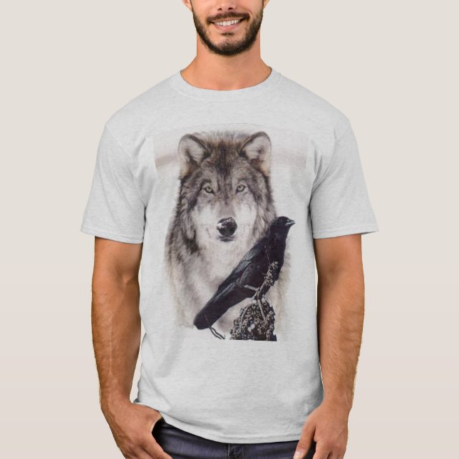 wolf-crow T-Shirt (Front)