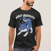 wolf buddy t shirt