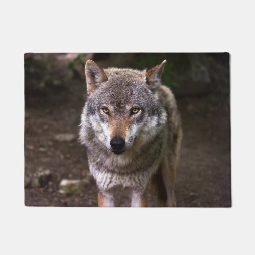 Wolf Doormat