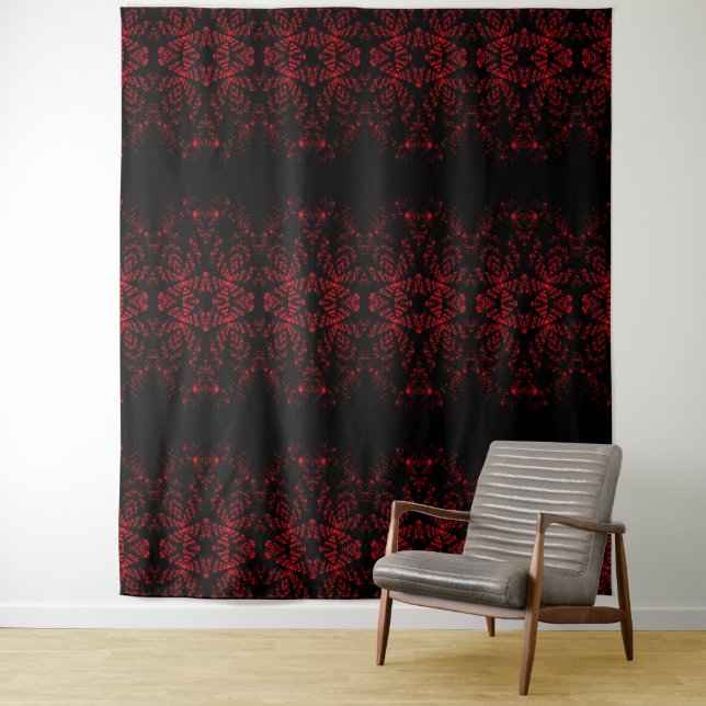 Wolf Dream Catcher 3 Tapestry (In Situ)