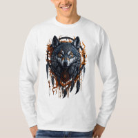 Wolf Dream Catcher T-Shirt