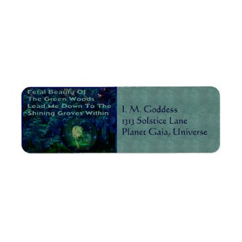Wolf Dreams Label by Crazy_Card_Lady at Zazzle