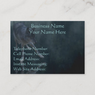 WOLF, EAGLE & TOTEM POLE Profile & Business Cards