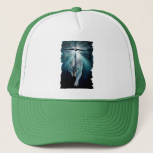 WOLF & EAGLE Wildlife Trucker Hat