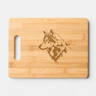 Wolf Engraved Cutting Board